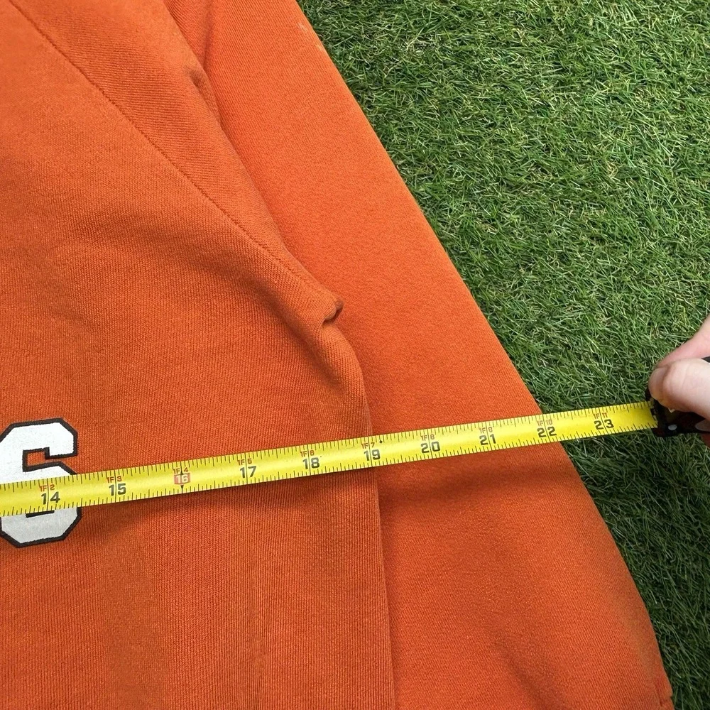 Vintage Logo 7 Cleveland Browns Sweatshirt Mens Small Fleece Lined Made in USA